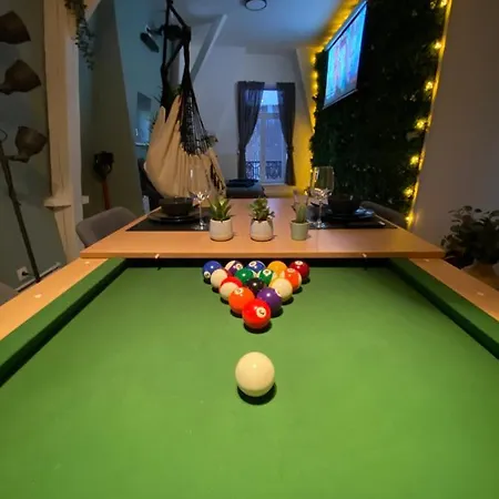 Capsule Roubaix/Lille Balneo*Home Cinema*Billard Buitenkant foto